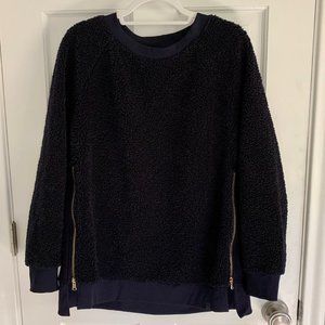 Varley Oakden Sherpa Sweatshirt in Nightfall